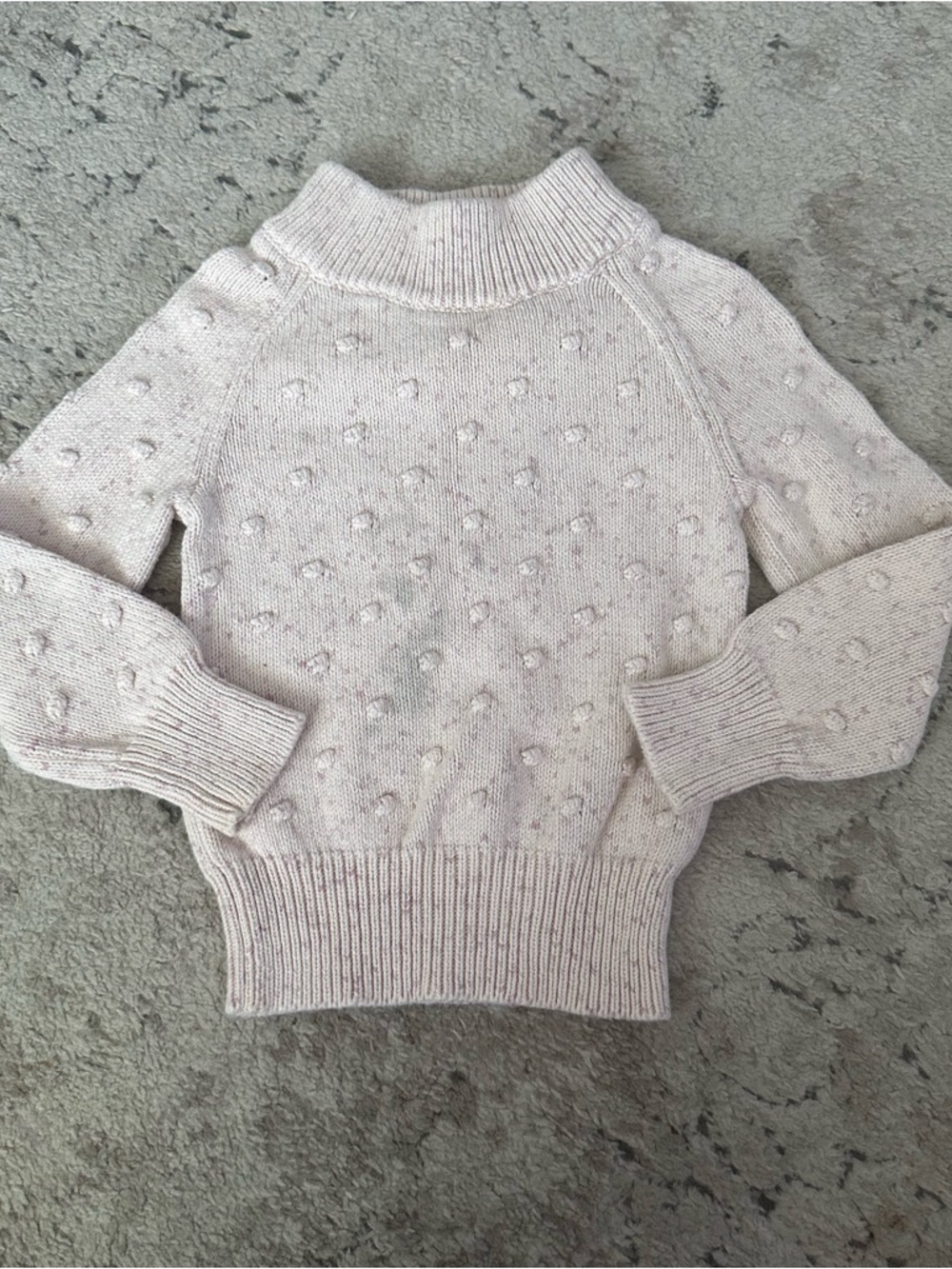 Jamie Kay Cream Bobble Knit Sweater